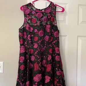 Tahari Arthur S Levine Fit & Flare Dress